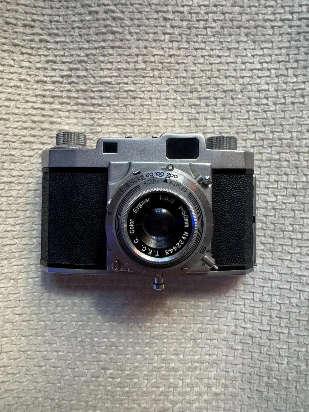 Vintage T.K.C. Windsor 35mm Rangefinder Film Camera